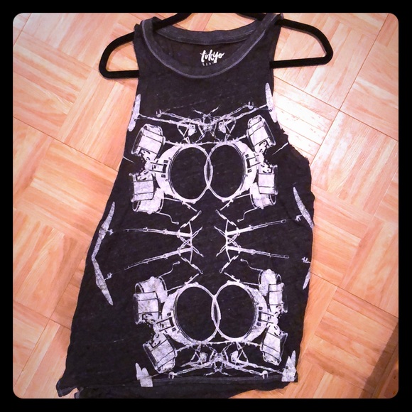 Tokyo Darling Drum Set Tank Top - Picture 3 of 8